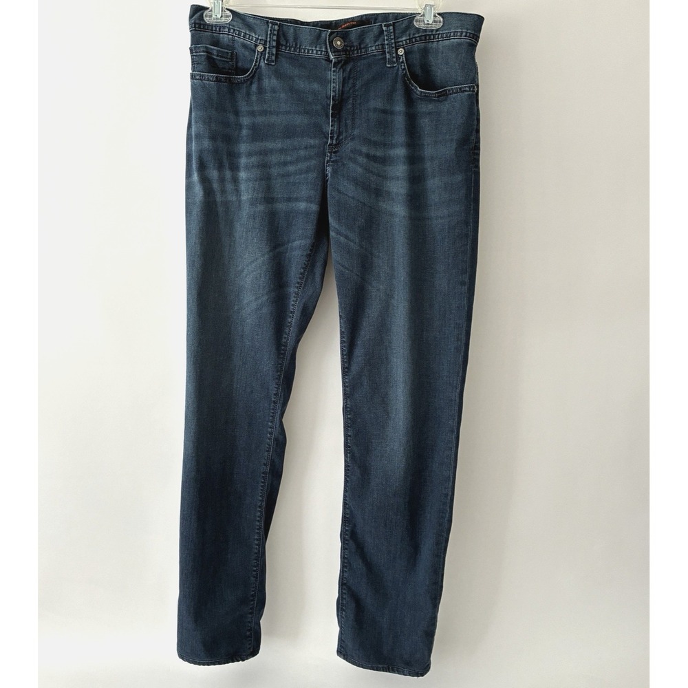 Alberto Luxury T400 Jeans Men's 34x30 Pipe Regular Slim Fit Stretch Denim 6457